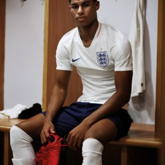 Authentic Nike England National Football Team 2018 Home Jersey/Uniform U